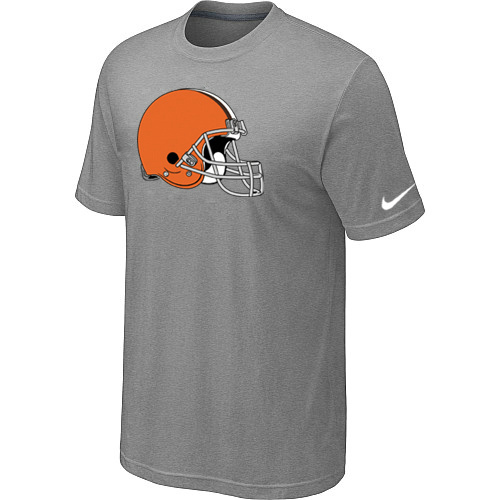 Nike Cleveland Browns Sideline Legend Authentic Logo Dri-FIT NFL T-Shirt - Light Grey